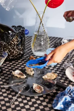 Oyster tallrik Ø27 cm, Grå