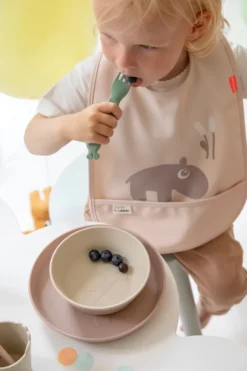 Ozzo haklapp med kardborre 2-pack, Powder