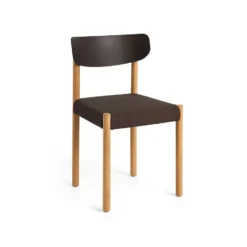 Pack Chair 11 stol, Oljad ek-graphite brown-Remix 356