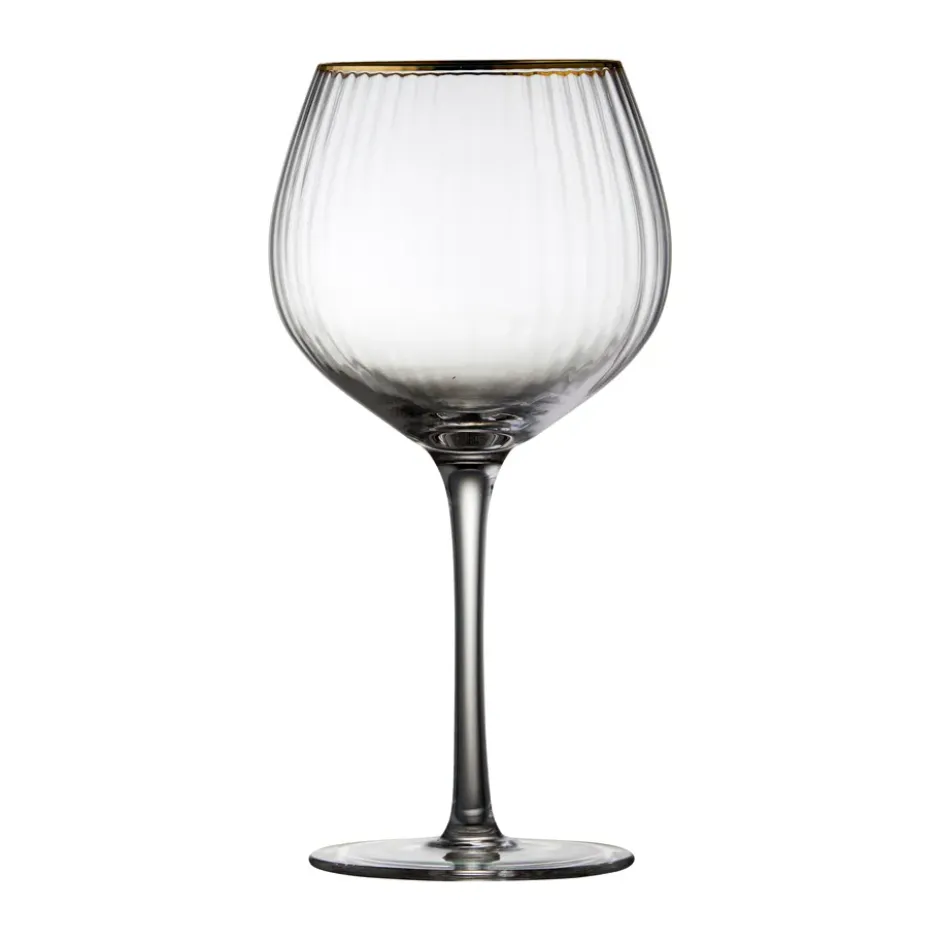 Palermo Gold gin & tonicglas 65 cl 4-pack, Klar-guld