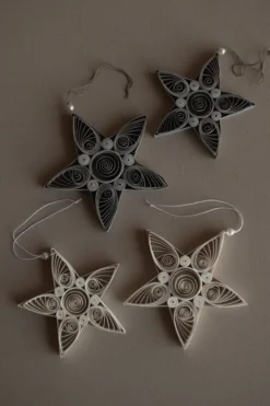 Paper star julhänge 13 cm, Mole