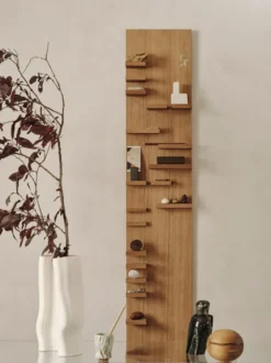 Parade vägghängd hylla 140 cm, Oiled oak