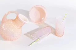 Paris Hobnail kanna 2 l, Soft Rosa