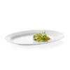 Passion ovalt serveringsfat, vit