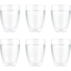 Pavina Outdoor dubbelväggigt plastglas 6-pack, 35 cl