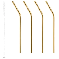 Peak sugrör 4-pack, Mässing