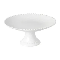 Pearl tårtfat, Vit, Ø28,4 cm