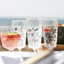 Picknick champagneglas plast 4-pack, 4-pack