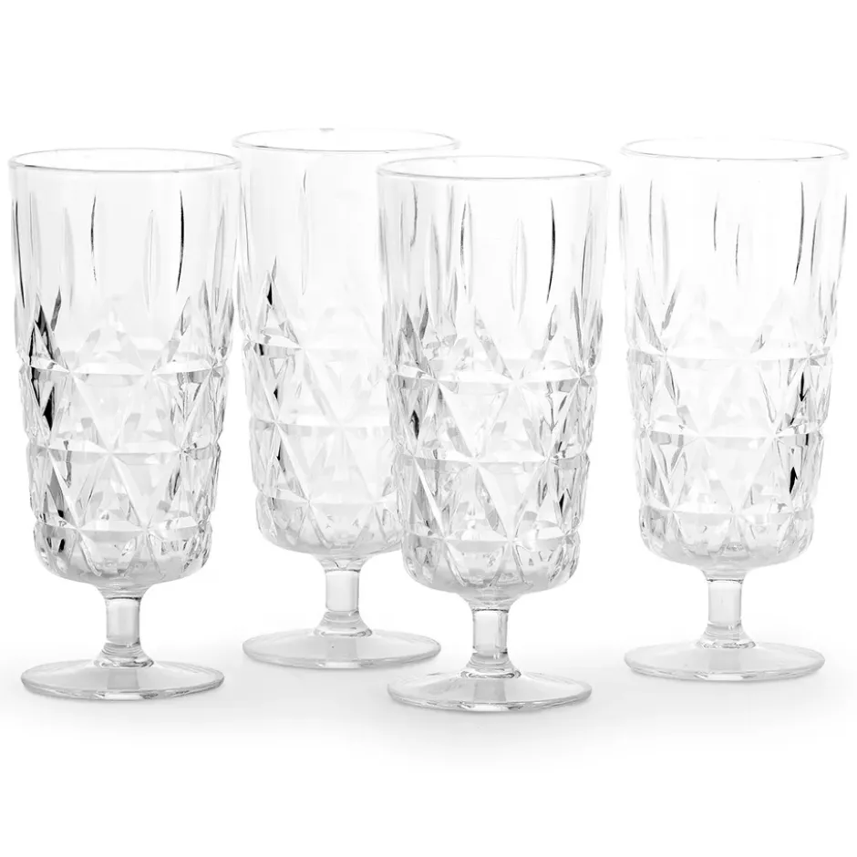 Picknick champagneglas plast 4-pack, 4-pack