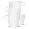 Picknick kaffekopp 4-pack, Vit