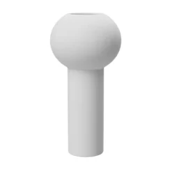 Pillar vas 24 cm, White