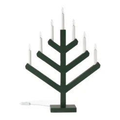 Pine adventsljusstake 62 cm, Grön