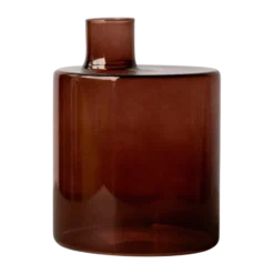 Pipe vas 14 cm, Dark red