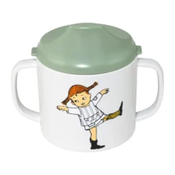 Pippi Cirkus pipmugg 20 cl, Grön
