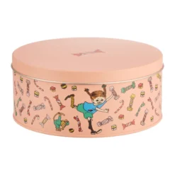 Pippi förvaringsburk med lock Ø15 cm, Candy