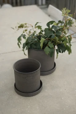 Plant pot kruka small 2-pack, Brown