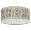 Plissé plafond Ø45 cm, Natur