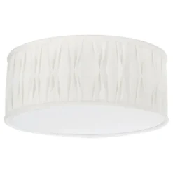 Plissé plafond Ø45 cm, Off white