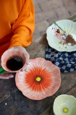 Poppy kopp 22 cl, Röd