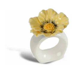 Poppy servettring 2-pack, Beige