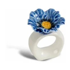 Poppy servettring 2-pack, Blå