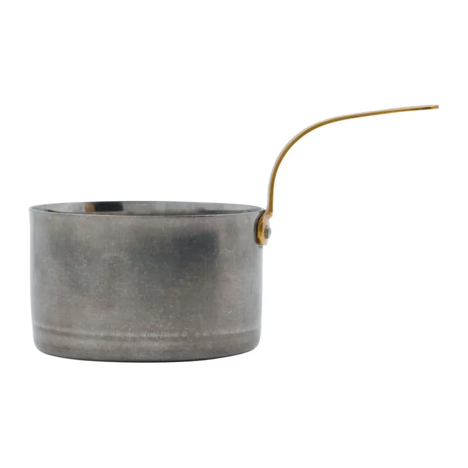 Presentation mini-kastrull Ø10 cm 2-pack, Silverfinish