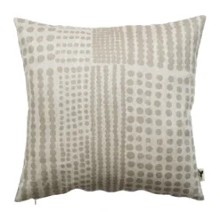 Pricktyg kuddfodral 47x47 cm, Natur-taupe