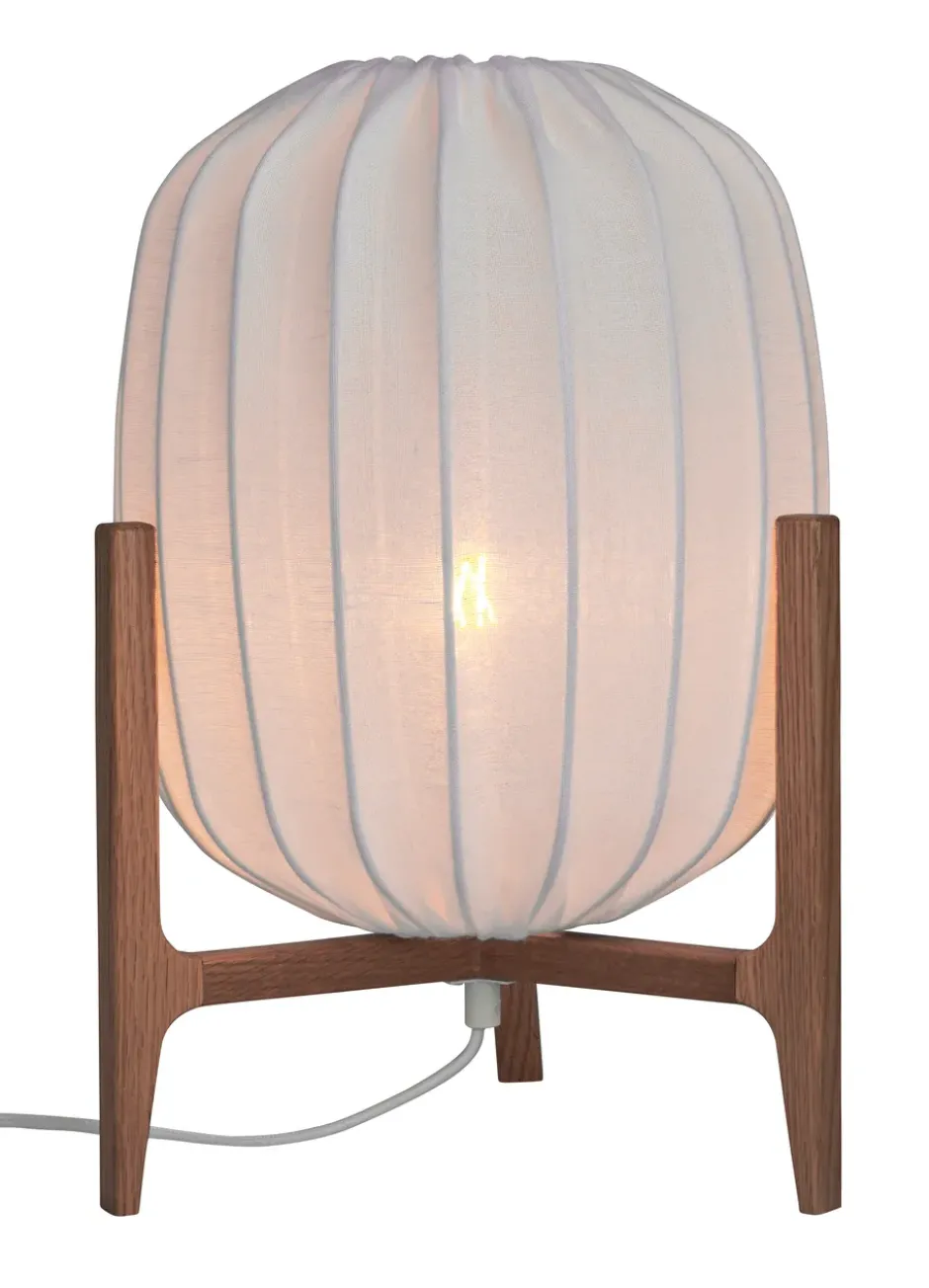 Prisma bordslampa, Oak-white