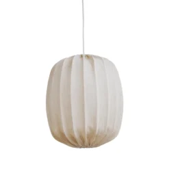 Prisma lampskärm Ø35 cm linne, Natural