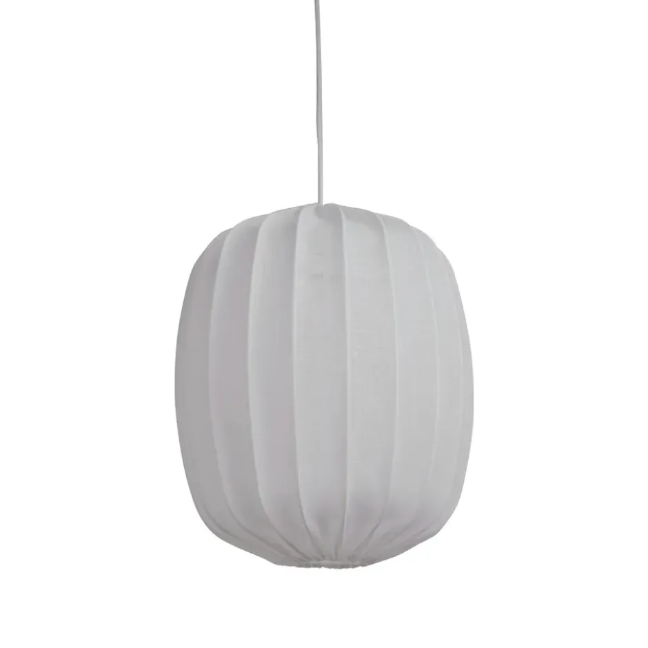 Prisma lampskärm Ø45 cm linne, White