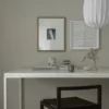 Prisma lampskärm Ø35 cm linne, White