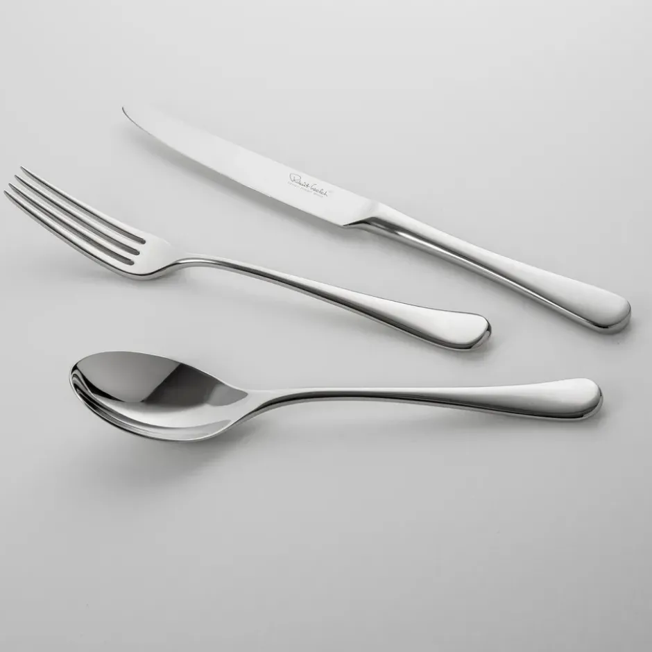 Radford bestickset blank, 24 delar + 6 grillknivar