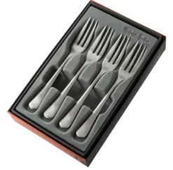 Radford dessertgaffel matt 4-pack, Rostfritt stål