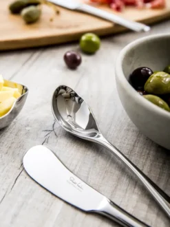 Radford olivsked blank, Rostfritt stål