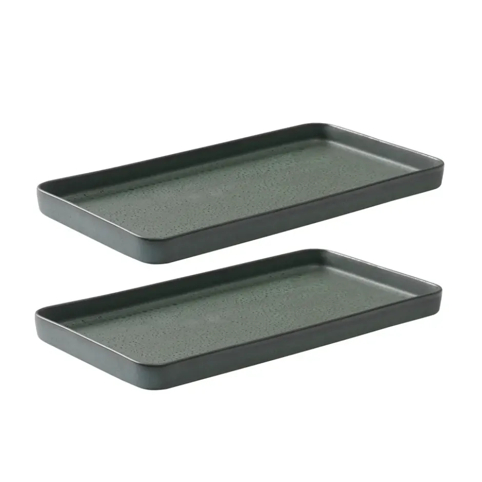 Raw fat 18x34 cm 2-pack, Northern green