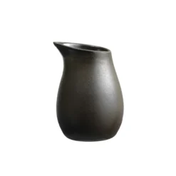 Raw gräddkanna stengods 20 cl, Metallic brown