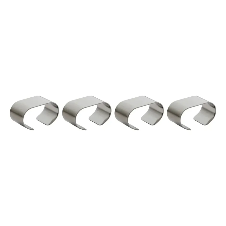 Raw servetthållare 4-pack, Stainless steel