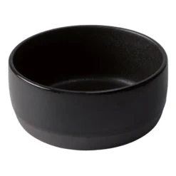 Raw skål hög Ø19,5 cm, Titanium black