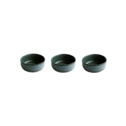 Raw skål mini Ø7,5 cm 3-pack, Northern green