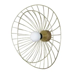 Ray plafond, borstad mässing
