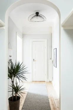 Ray plafond, matt svart