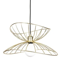 Ray taklampa Ø 45 cm, borstad mässing