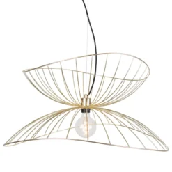 Ray taklampa Ø70 cm, mässing