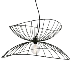 Ray taklampa Ø70 cm, svart