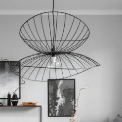 Ray taklampa Ø70 cm, svart
