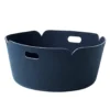 Restore förvaringskorg rund, Midnight blue (blå)