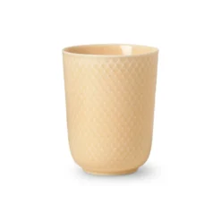 Rhombe mugg utan öra 33 cl, Sand