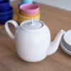 Rhombe mugg utan öra 33 cl, Turkos