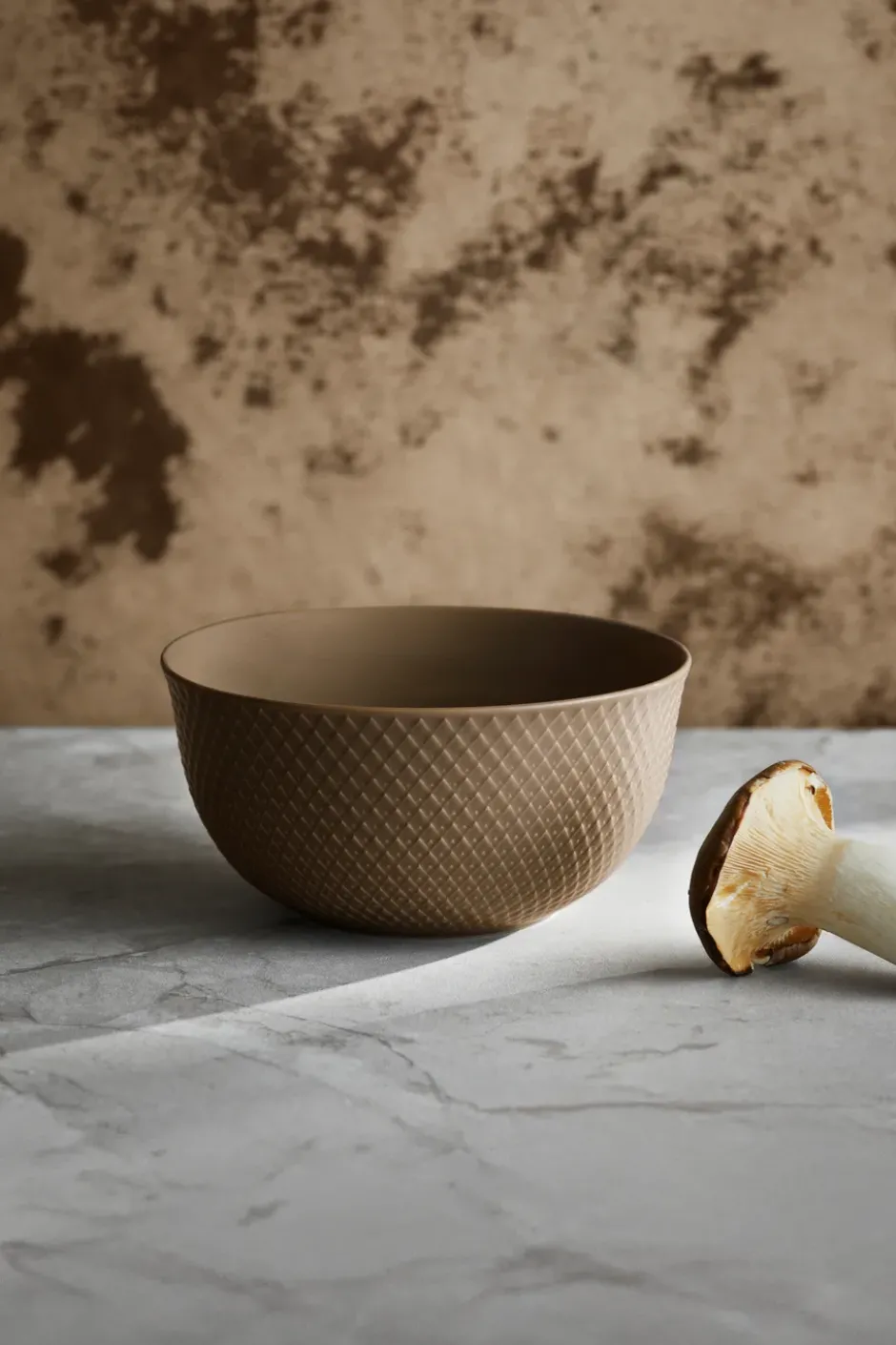Rhombe serveringsskål Ø17,5 cm, Clay