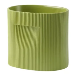 Ridge kruka 24 cm, Moss green